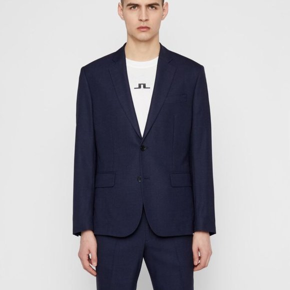 J. Lindeberg Hopper Soft Blueberry "Combat" Blazer - Picture 15 of 16